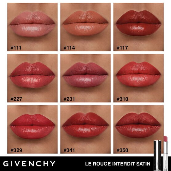 ROUGE INTERDIT BATOM ACETINADO N350